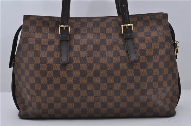 Authentic Louis Vuitton Damier Chelsea Shoulder Tote Bag N51119 LV 0209D