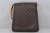 Authentic Louis Vuitton Monogram Musette Shoulder Cross Body Bag M51256 LV 0209F