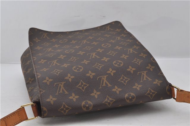 Authentic Louis Vuitton Monogram Musette Shoulder Cross Body Bag M51256 LV 0209F