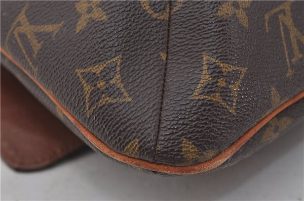 Authentic Louis Vuitton Monogram Musette Shoulder Cross Body Bag M51256 LV 0209F