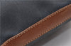 Authentic PRADA Denim Jacquard Denim Leather Shoulder Bag BR4622 Navy 0209G