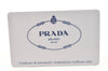 Authentic PRADA Denim Jacquard Denim Leather Shoulder Bag BR4622 Navy 0209G