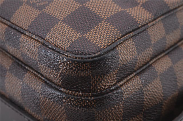 Authentic Louis Vuitton Damier Naviglio Shoulder Cross Body Bag N45255 LV 0210D