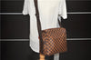 Authentic Louis Vuitton Damier Naviglio Shoulder Cross Body Bag N45255 LV 0210D