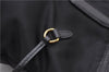 Authentic PRADA Vintage Nylon Tessuto Leather Shoulder Hand Tote Bag Black 0210G