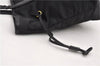 Authentic PRADA Vintage Nylon Tessuto Leather Shoulder Hand Tote Bag Black 0210G
