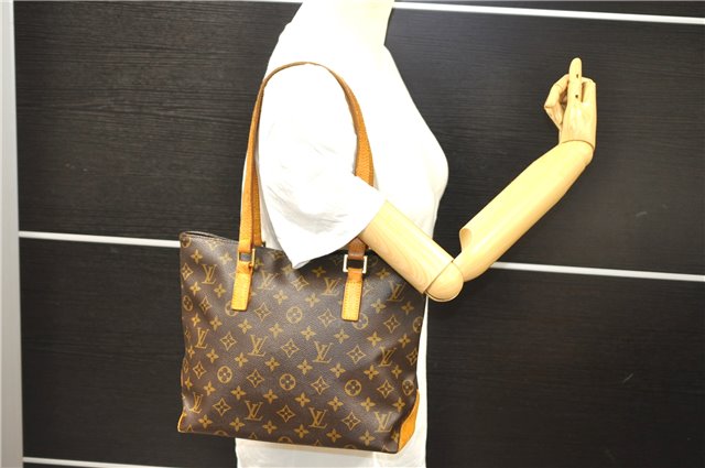 Authentic Louis Vuitton Monogram Cabas Piano Tote Bag M51148 LV 0211D