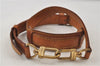 Authentic Louis Vuitton Leather Shoulder Strap Beige 35.8-42.9" LV 0212E