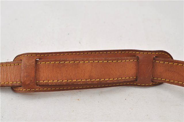 Authentic Louis Vuitton Leather Shoulder Strap Beige 35.8-42.9