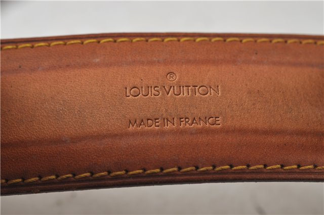 Authentic Louis Vuitton Leather Shoulder Strap Beige 35.8-42.9