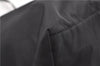 Authentic PRADA TESSUTO SAFFIANO Nylon Leather Tote Bag BR4001 Black 0212G