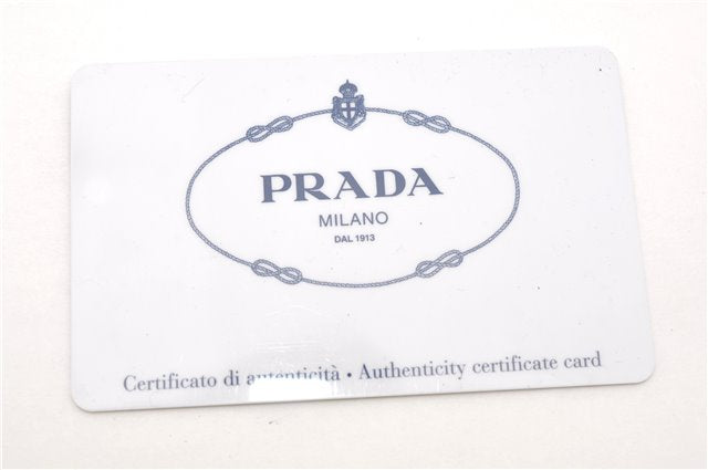 Authentic PRADA TESSUTO SAFFIANO Nylon Leather Tote Bag BR4001 Black 0212G
