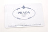 Authentic PRADA TESSUTO SAFFIANO Nylon Leather Tote Bag BR4001 Black 0212G