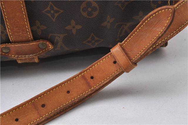 Auth Louis Vuitton Monogram Saumur 35 Shoulder Cross Body Bag M42254 LV 0213D