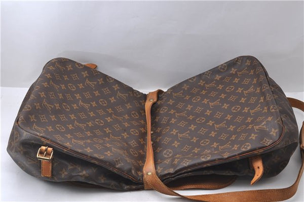 Auth Louis Vuitton Monogram Saumur 35 Shoulder Cross Body Bag M42254 LV 0213D