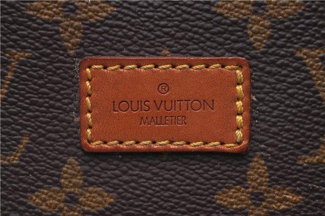 Auth Louis Vuitton Monogram Saumur 35 Shoulder Cross Body Bag M42254 LV 0213D