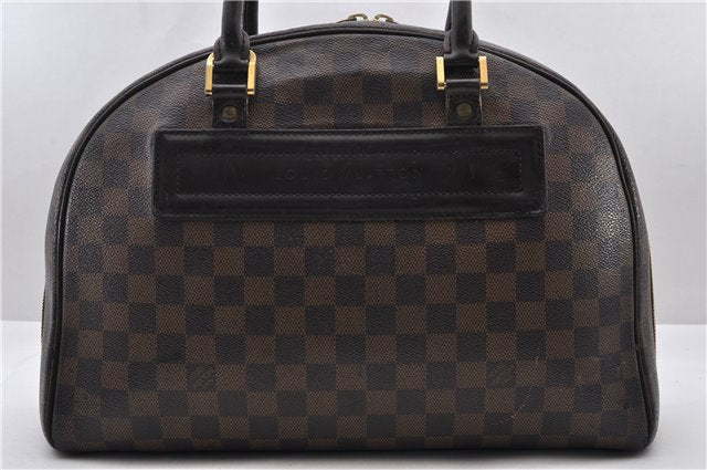 Authentic Louis Vuitton Damier Nolita Hand Bag N41455 LV 0214D