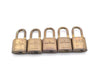 Authentic Louis Vuitton Padlock Gold 10Set LV 0214G