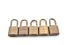 Authentic Louis Vuitton Padlock Gold 10Set LV 0214G