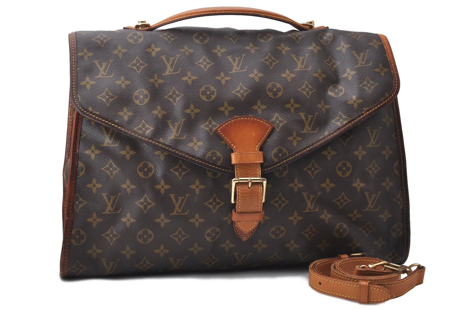 Auth Louis Vuitton Monogram Beverly 44 2Way Shoulder Hand Bag M51120 LV 0215D