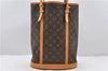 Authentic Louis Vuitton Monogram Bucket GM Shoulder Bag M42236 LV 0216D