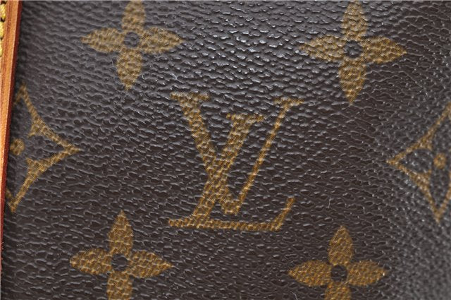 Authentic Louis Vuitton Monogram Bucket GM Shoulder Bag M42236 LV 0216D