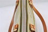 Authentic Louis Vuitton Vernis Houston Shoulder Bag M91053 Light Green LV 0217D