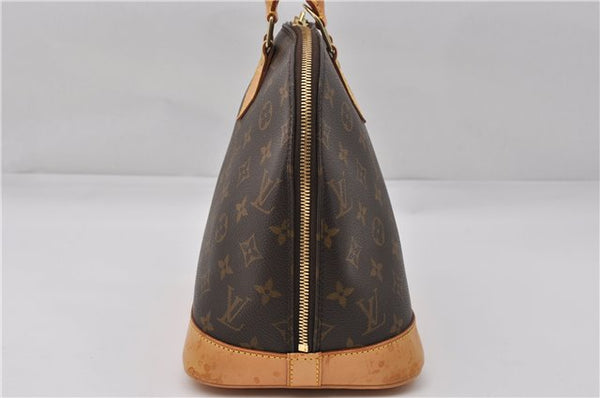 Authentic Louis Vuitton Monogram Alma Hand Bag Purse M51130 LV 0218F