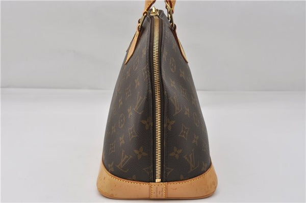 Authentic Louis Vuitton Monogram Alma Hand Bag Purse M51130 LV 0218F