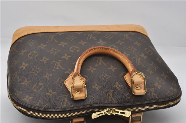 Authentic Louis Vuitton Monogram Alma Hand Bag Purse M51130 LV 0218F