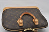 Authentic Louis Vuitton Monogram Alma Hand Bag Purse M51130 LV 0218F