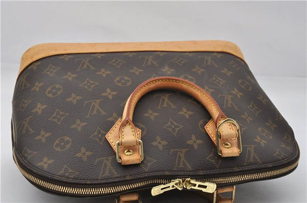 Authentic Louis Vuitton Monogram Alma Hand Bag Purse M51130 LV 0218F