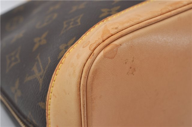 Authentic Louis Vuitton Monogram Alma Hand Bag Purse M51130 LV 0218F