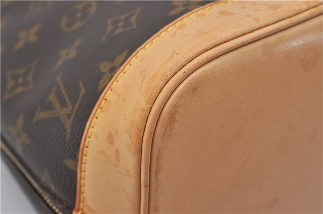 Authentic Louis Vuitton Monogram Alma Hand Bag Purse M51130 LV 0218F