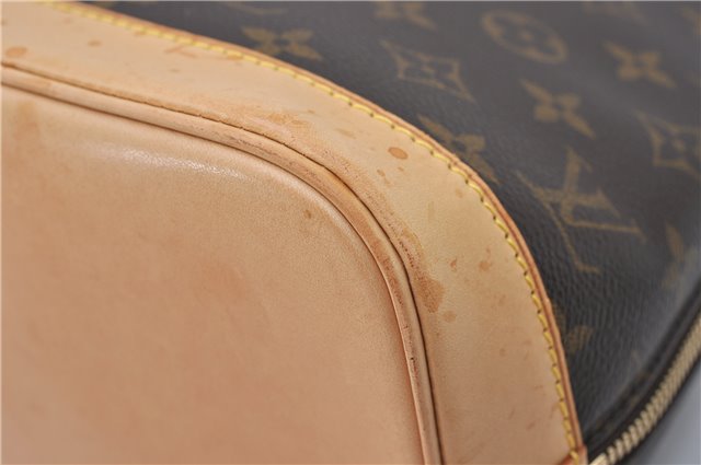 Authentic Louis Vuitton Monogram Alma Hand Bag Purse M51130 LV 0218F