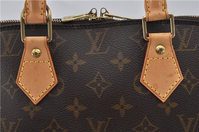 Authentic Louis Vuitton Monogram Alma Hand Bag Purse M51130 LV 0218F