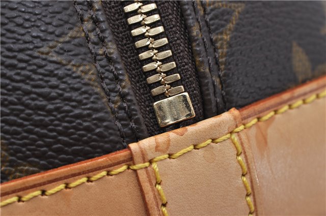 Authentic Louis Vuitton Monogram Alma Hand Bag Purse M51130 LV 0218F