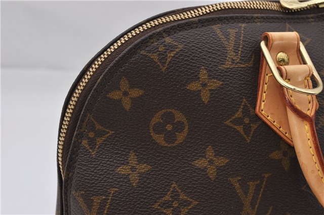 Authentic Louis Vuitton Monogram Alma Hand Bag Purse M51130 LV 0218F