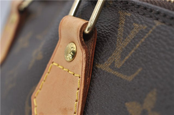 Authentic Louis Vuitton Monogram Alma Hand Bag Purse M51130 LV 0218F