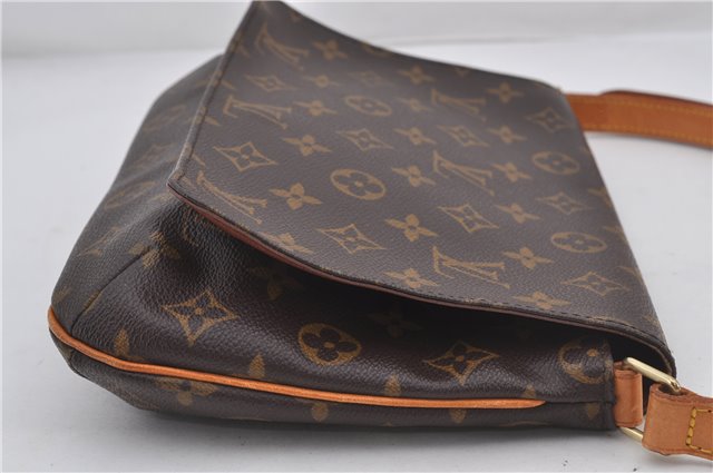 Authentic Louis Vuitton Monogram Musette Tango Shoulder Bag M51257 LV 0219F