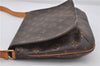 Authentic Louis Vuitton Monogram Musette Tango Shoulder Bag M51257 LV 0219F