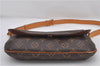 Authentic Louis Vuitton Monogram Musette Tango Shoulder Bag M51257 LV 0219F