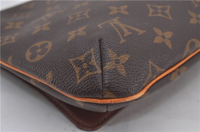 Authentic Louis Vuitton Monogram Musette Tango Shoulder Bag M51257 LV 0219F