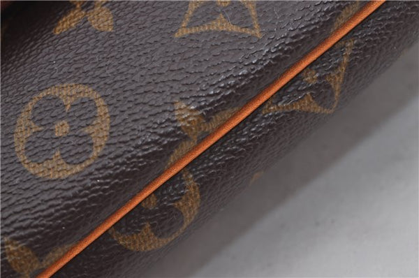 Authentic Louis Vuitton Monogram Musette Tango Shoulder Bag M51257 LV 0219F