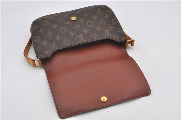 Authentic Louis Vuitton Monogram Musette Tango Shoulder Bag M51257 LV 0219F
