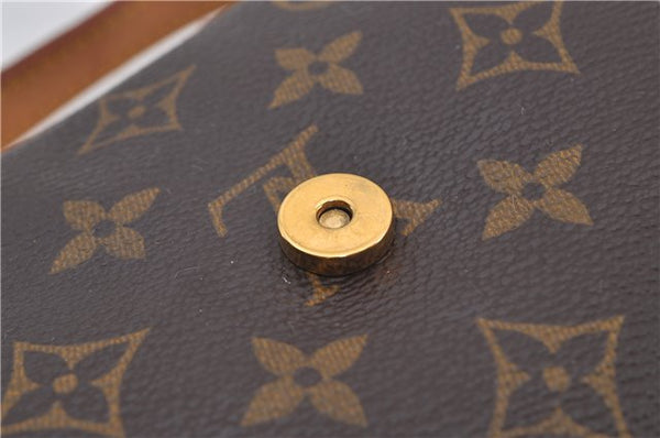 Authentic Louis Vuitton Monogram Musette Tango Shoulder Bag M51257 LV 0219F