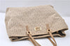 Authentic FENDI Zucchino Vintage Shoulder Hand Bag Canvas Leather Beige 0219G