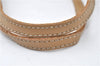 Authentic FENDI Zucchino Vintage Shoulder Hand Bag Canvas Leather Beige 0219G