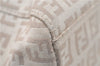 Authentic FENDI Zucchino Vintage Shoulder Hand Bag Canvas Leather Beige 0219G