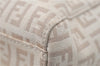 Authentic FENDI Zucchino Vintage Shoulder Hand Bag Canvas Leather Beige 0219G